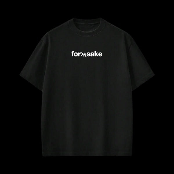 Forfksake Overconfident Narcissist Black Oversized T Shirt
