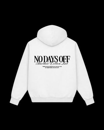 Hashway No Days Off Hoodie - White