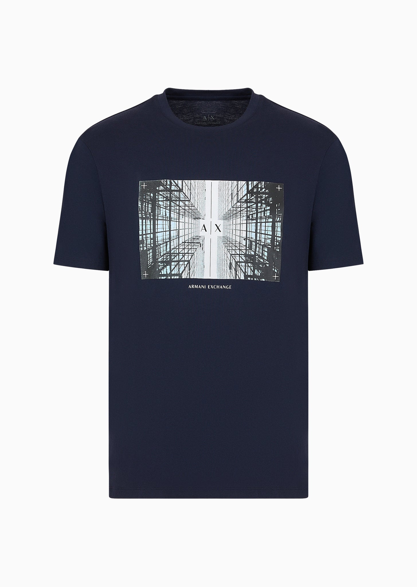 Crew Neck Regular Fit T-Shirt Men's Navy T-shirt