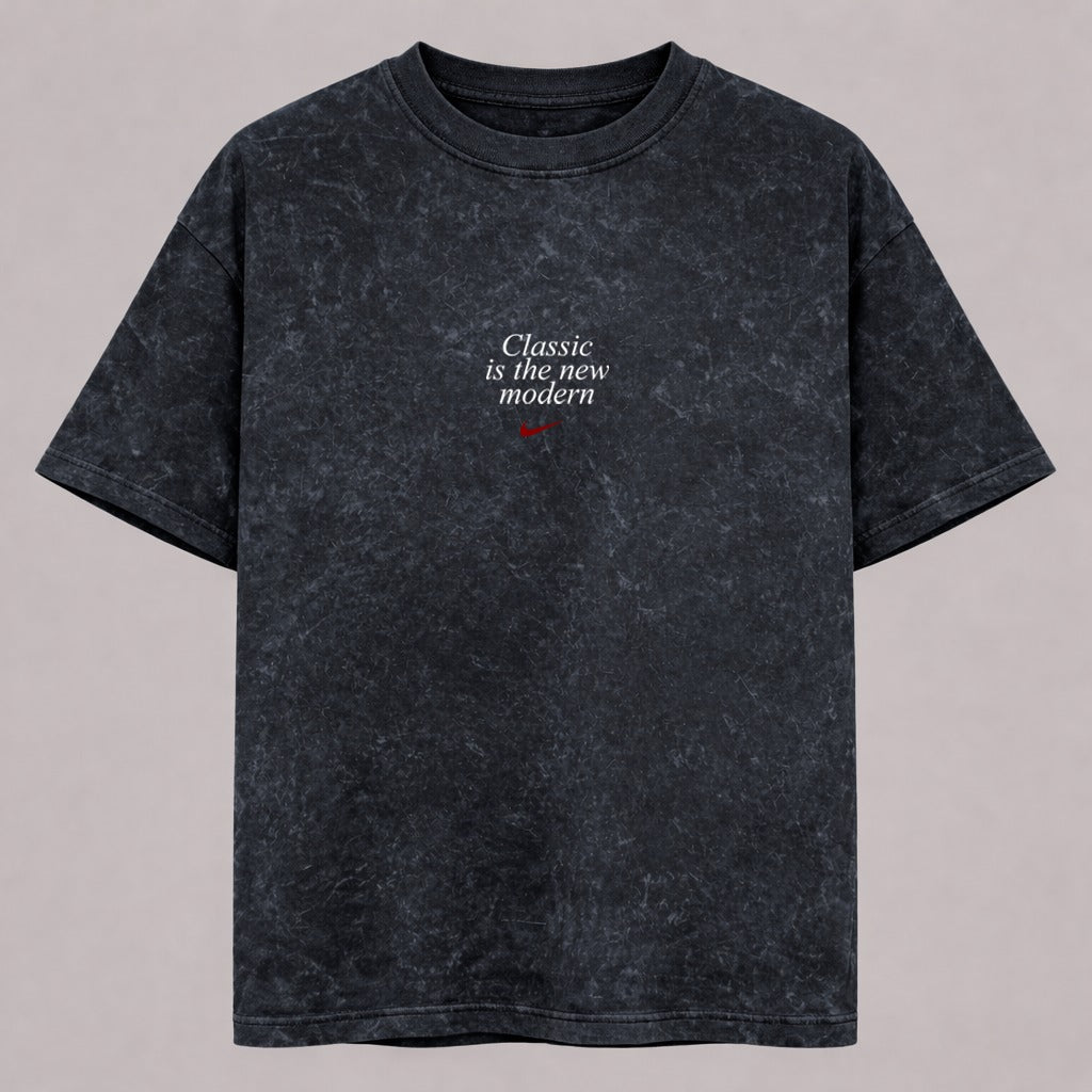 Myugen Nike Bitches Oversized Acid wash T-shirt Black