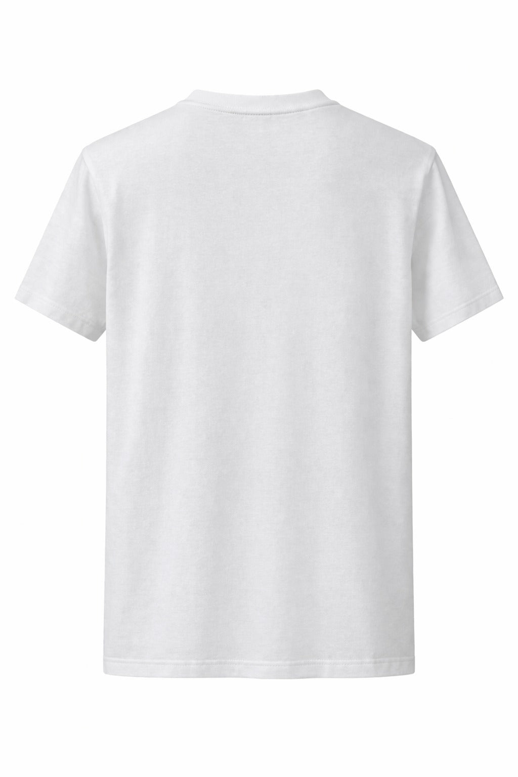 All over print white t-shirt