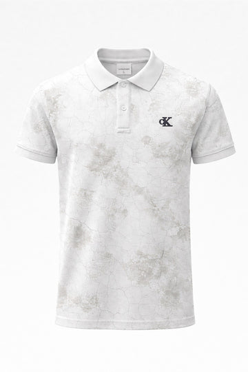 The Alabaster Frost Marble Polo