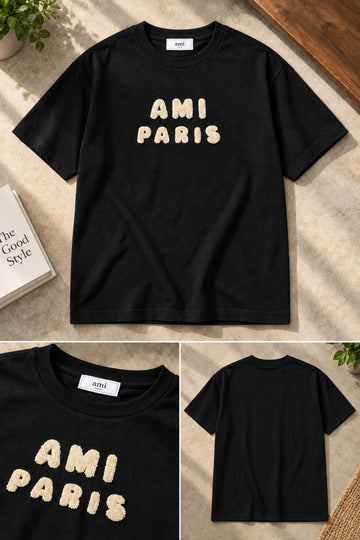 Noir Paris Texture Tee