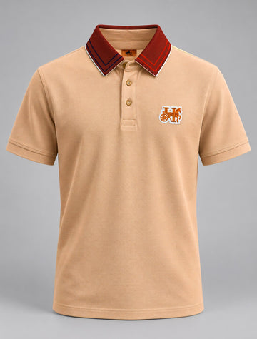 Sandstone Heritage Contrast Collar Polo