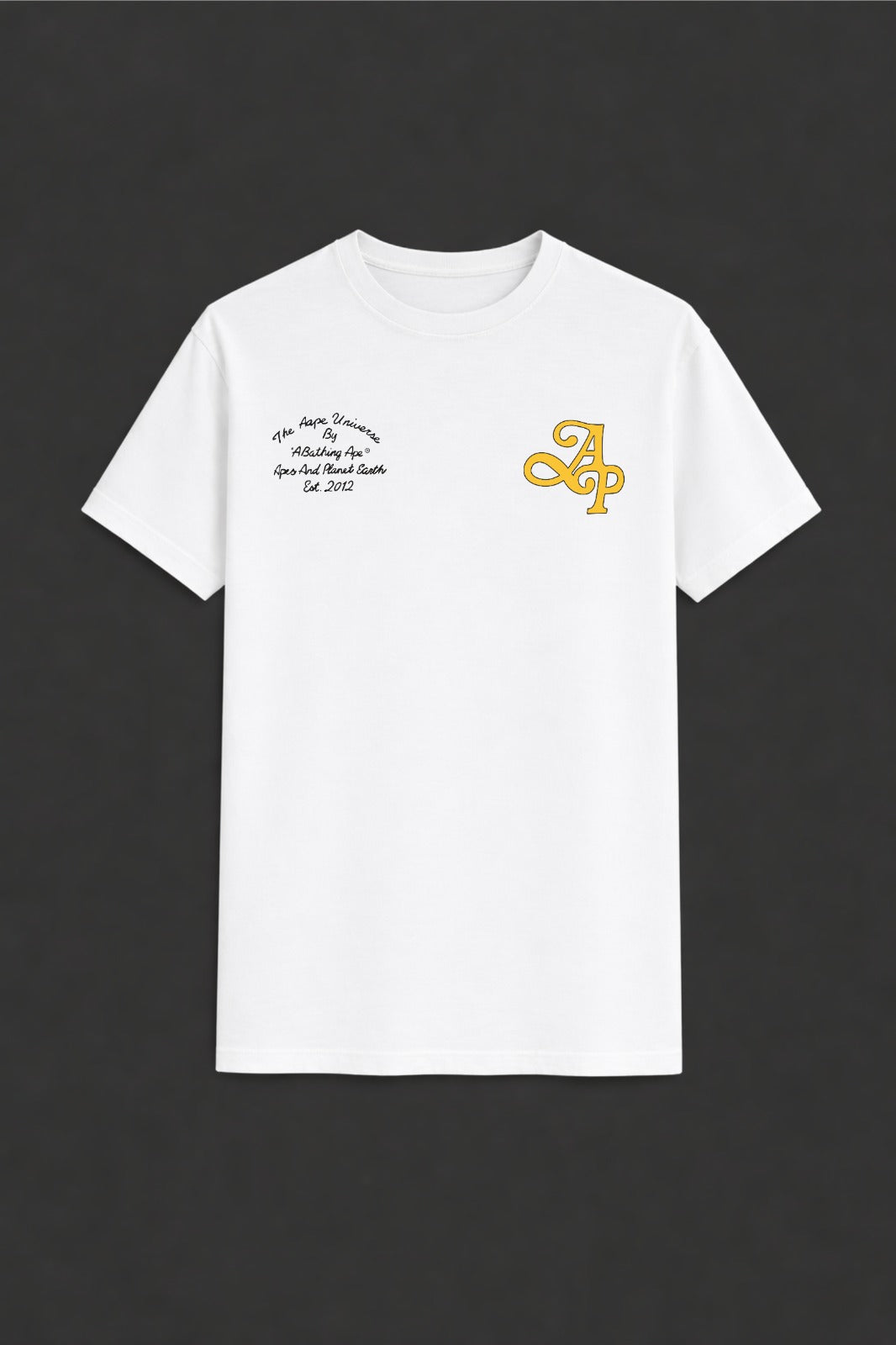 Aape logo back print t-shirt