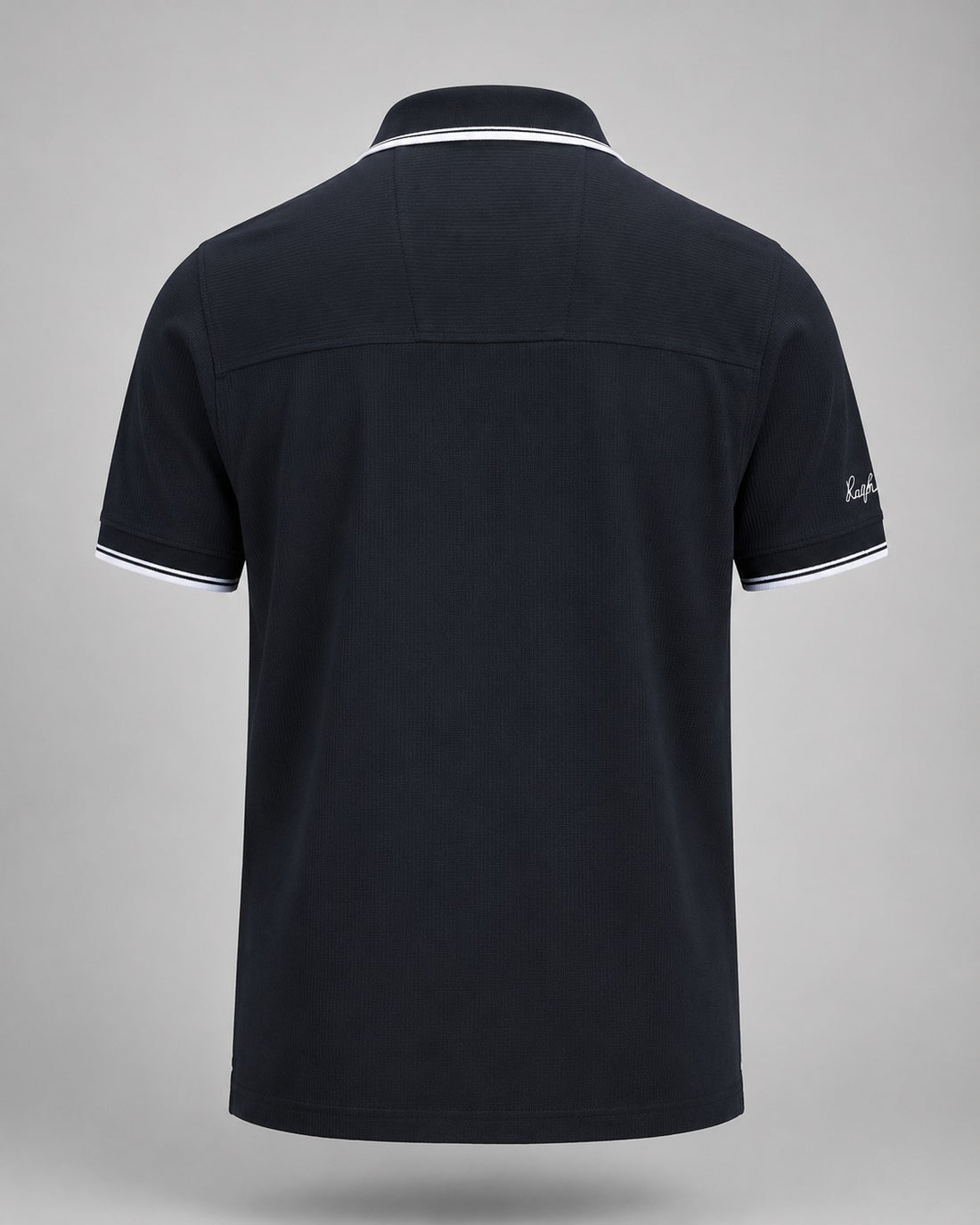 The Zenith Corded Polo — Midnight