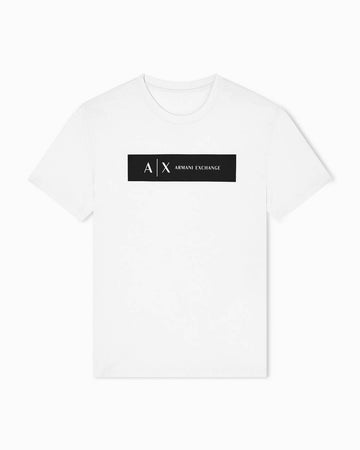 Regular fit T-shirt with rectangular logo