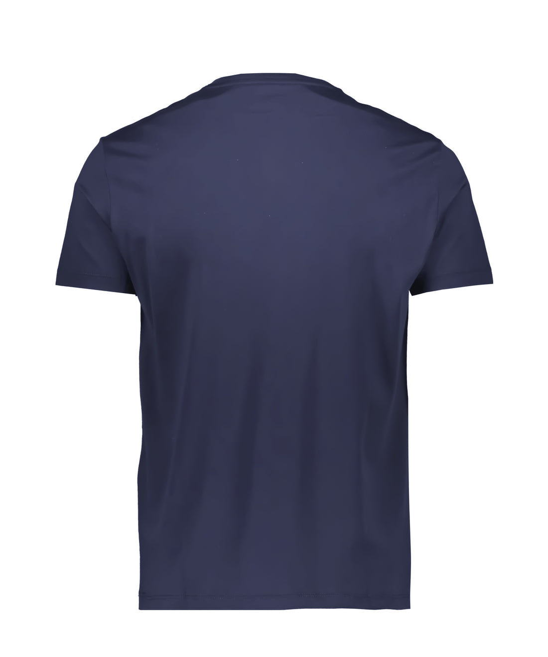 Graphic logo print on navy t-shirt