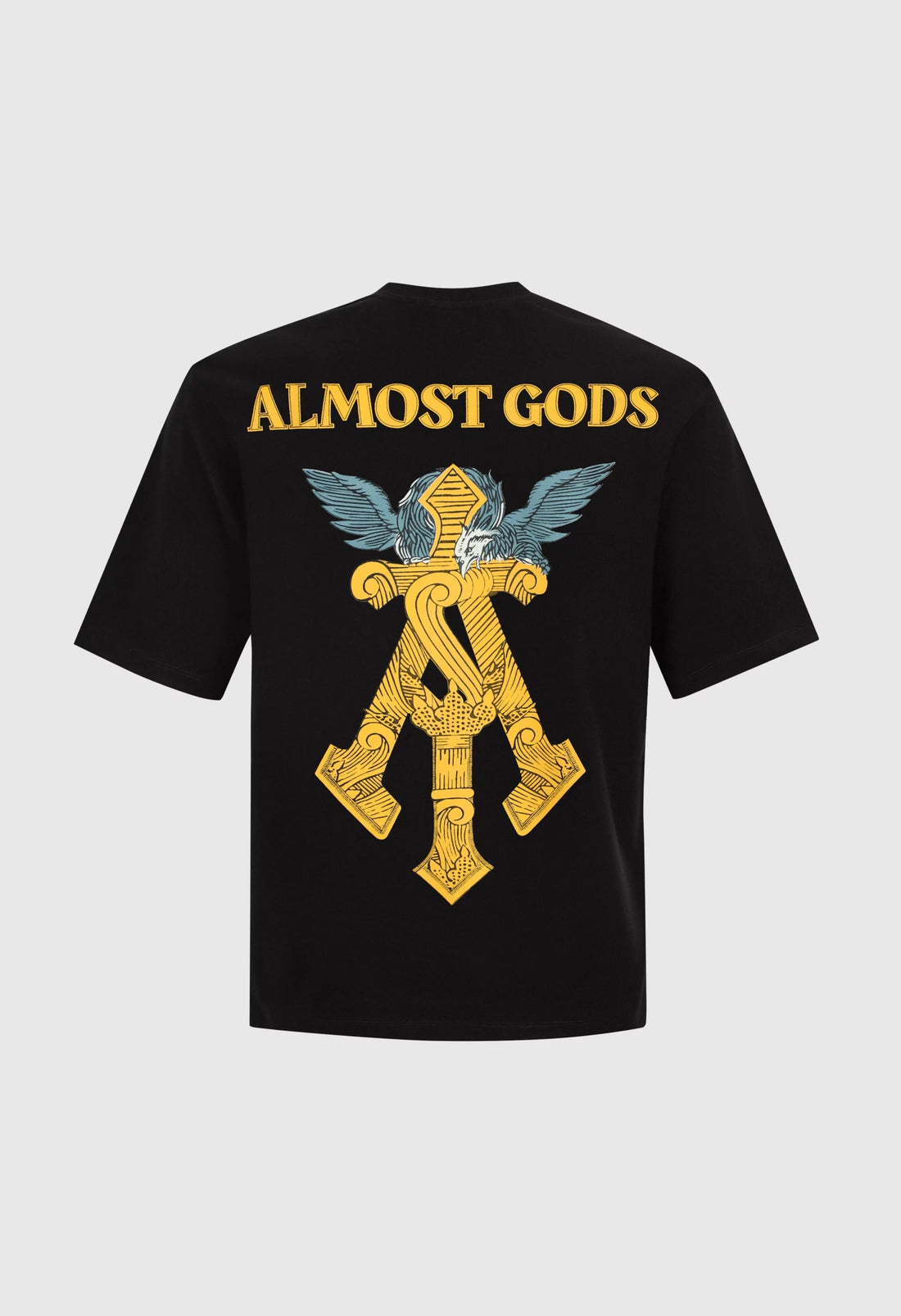 Gilded Alpha Cross Oversized Tee