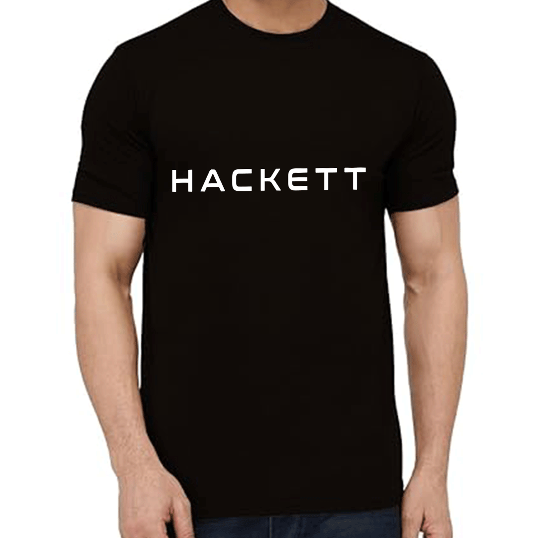 Brand Printed On Chest Regular Fit T-shirt