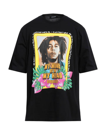 Bob Marley Cool Oversized T-shirt Black