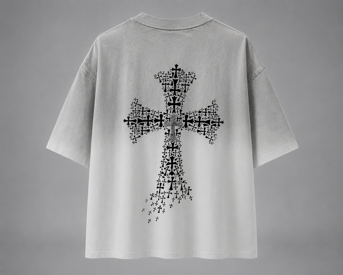 Chrome Cross Patch Tee