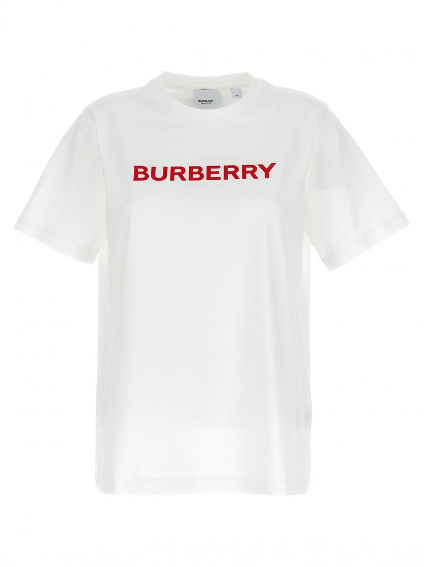 Burberry White Logo T-Shirt