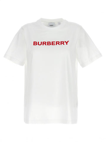 Burberry White Logo T-Shirt