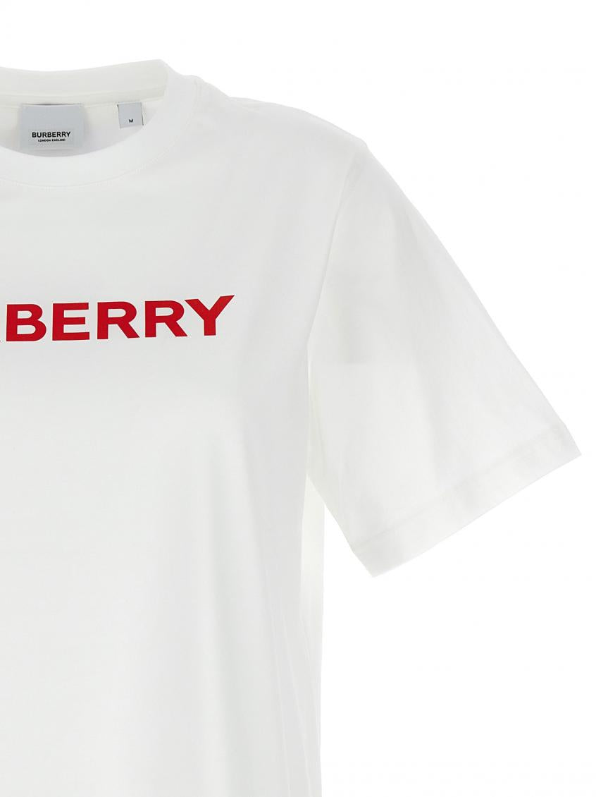 Burberry White Logo T-Shirt