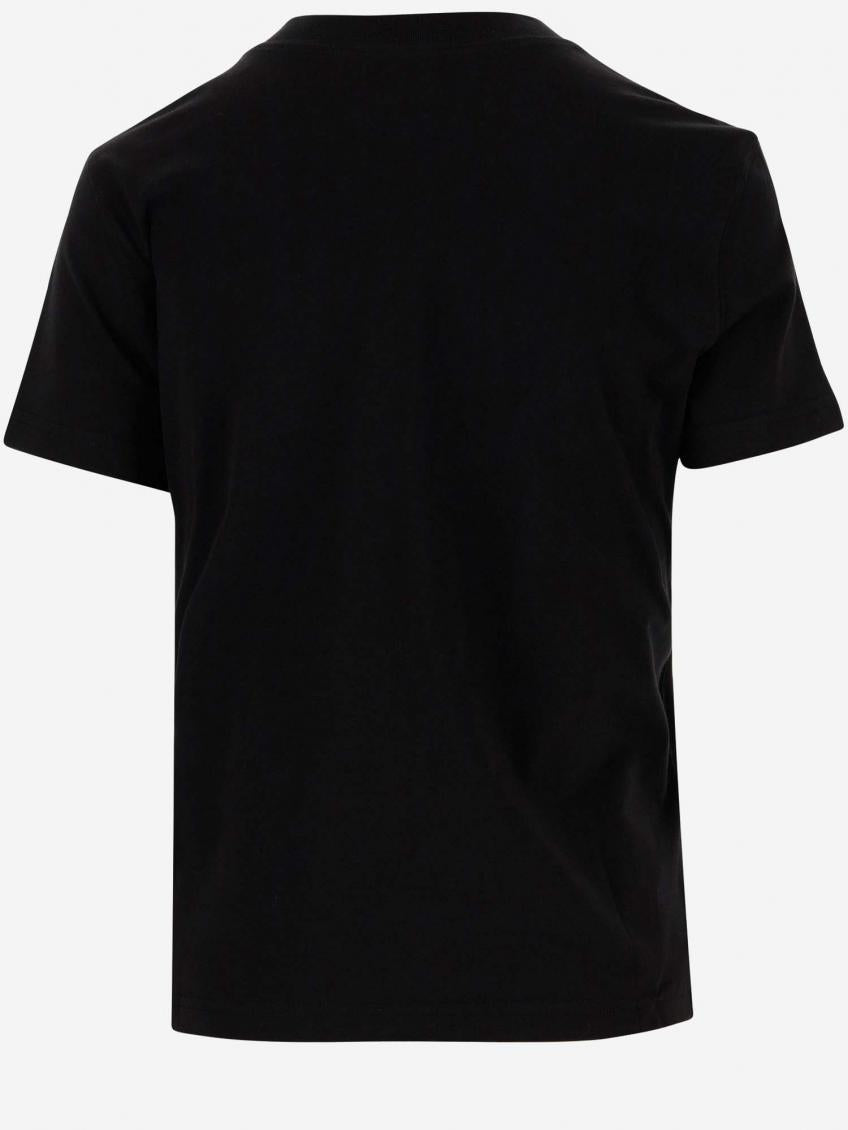 Luxe Silver Logo Black T-shirt