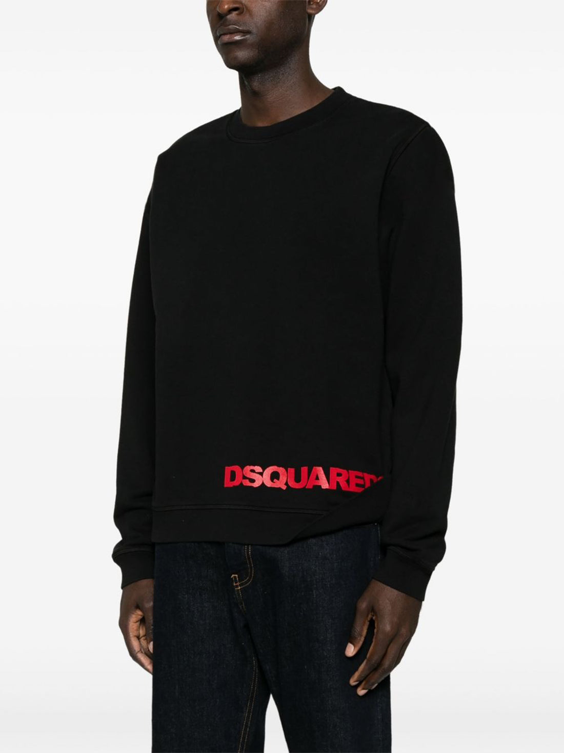 DSQUARED2 logo-print cotton sweatshirt