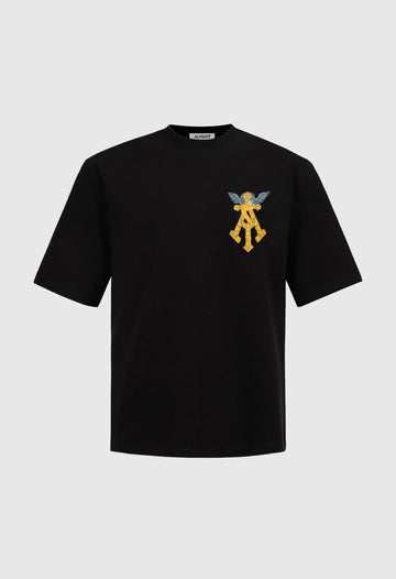 Gilded Alpha Cross Oversized Tee
