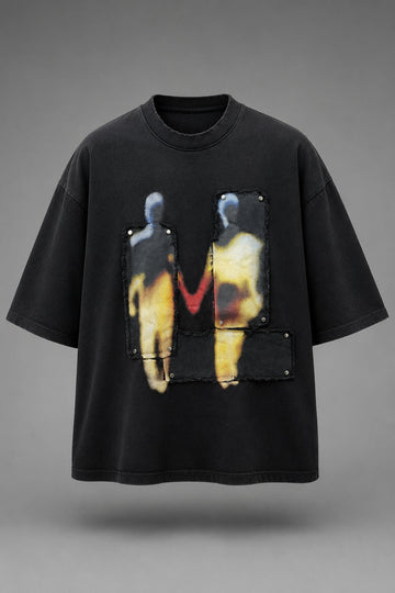 The Interlinked Patchwork Rivet Tee