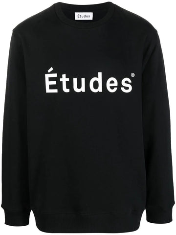 Études Studio logo-print pure-cotton sweatshirt