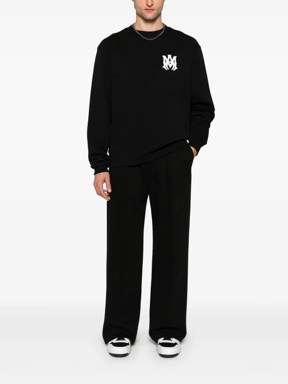 AMIRI logo-print cotton sweatshirt