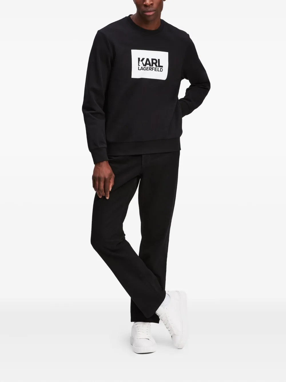 Karl Lagerfeld logo-print sweatshirt