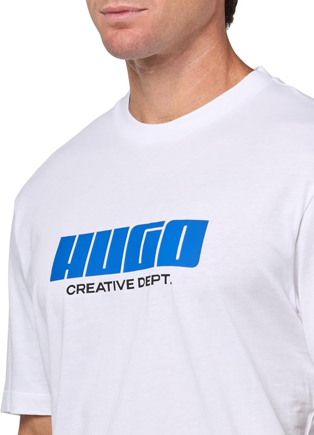 Men's Block Logo Cotton T-Shirt