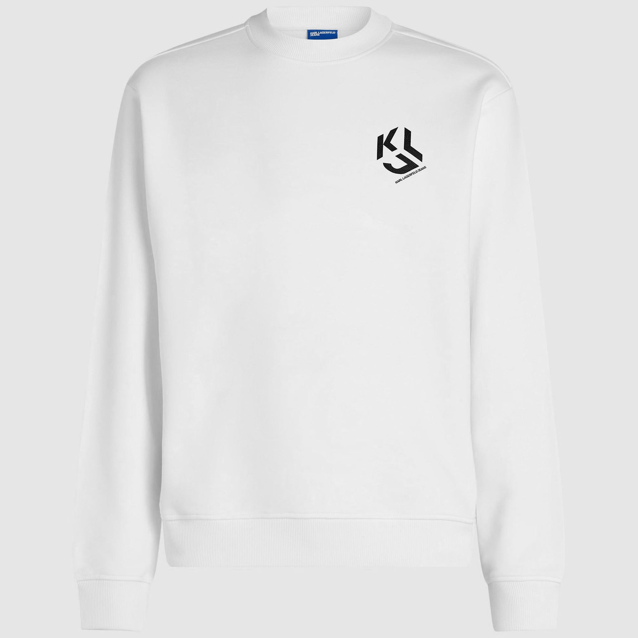 Monogram patch sweatshirt