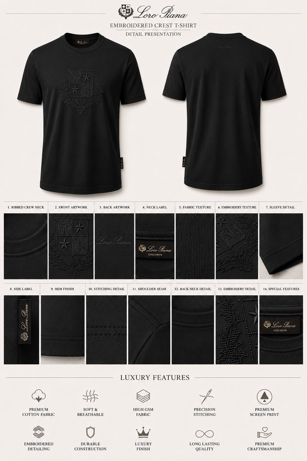 Imperial Crest Tee
