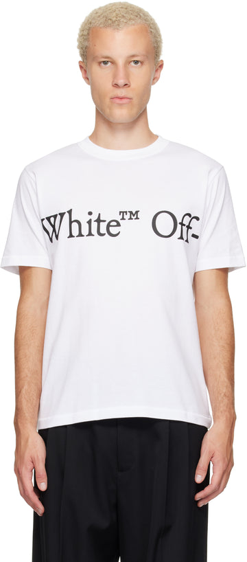 White Signature Fit Tee