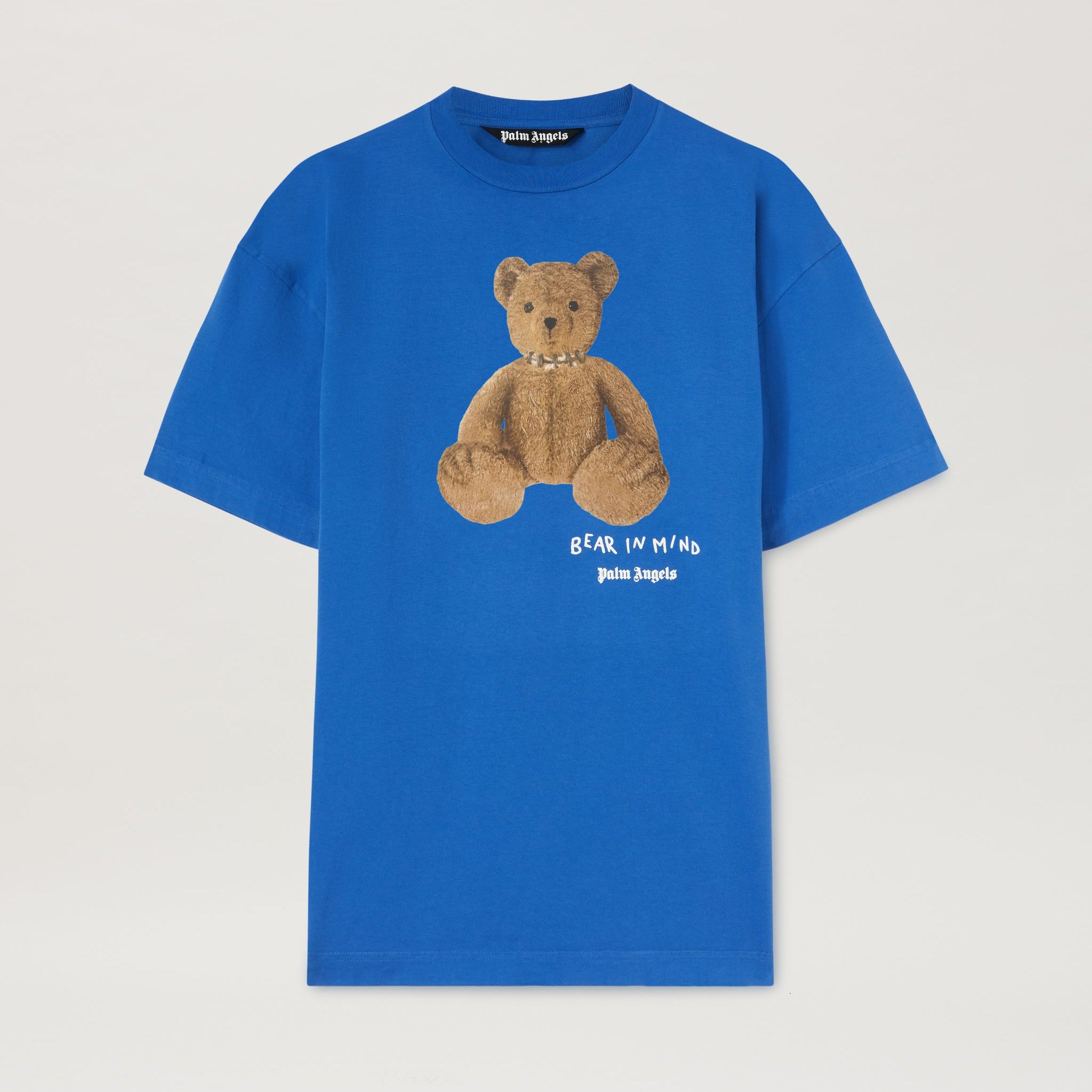 Bear In Mind blue cotton regular fit T-Shirt