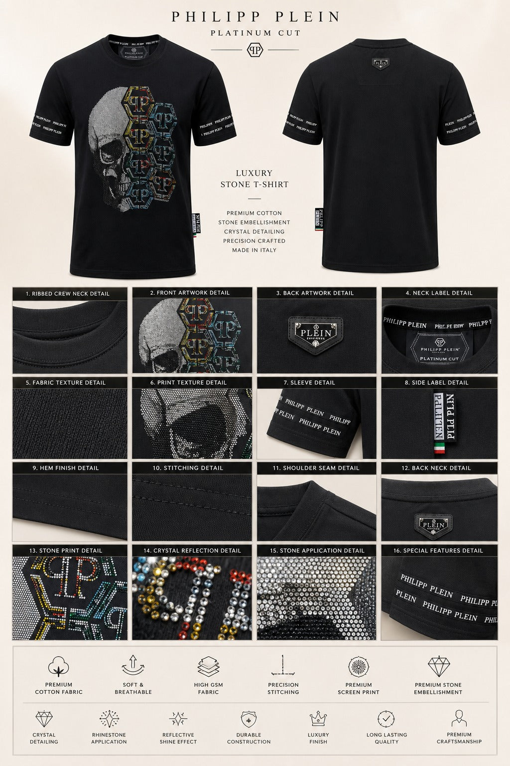 The Split-Hex Skull Strass Crew