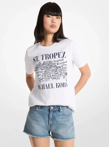 St. Tropez Riviera Graphic Cotton Tee