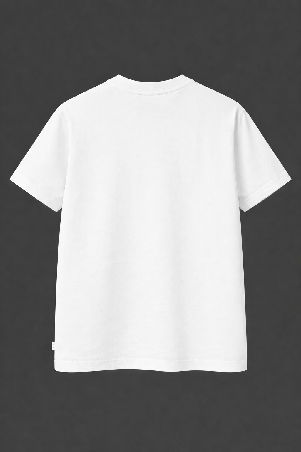Ami Felt Cotton Patch T-shirt White
