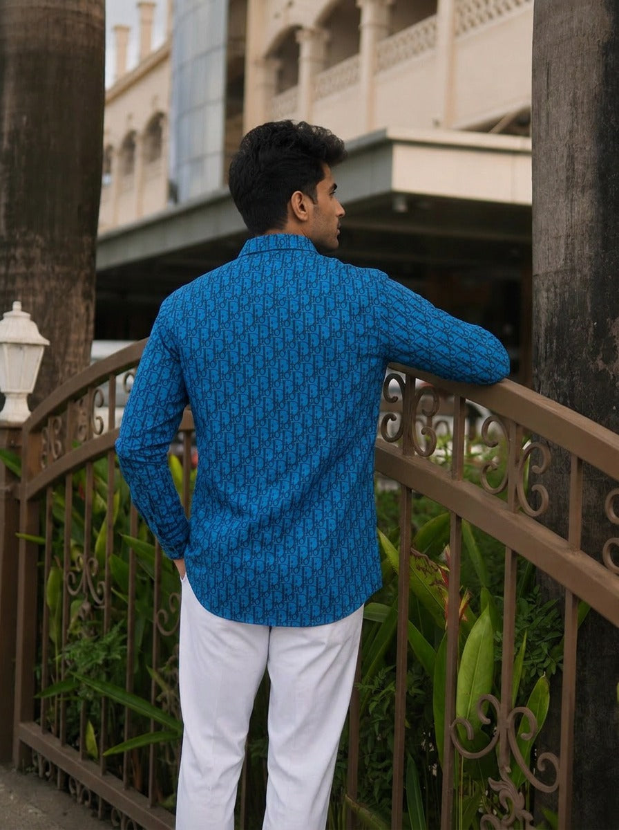 Monolithic Maze Button-Down Shirt