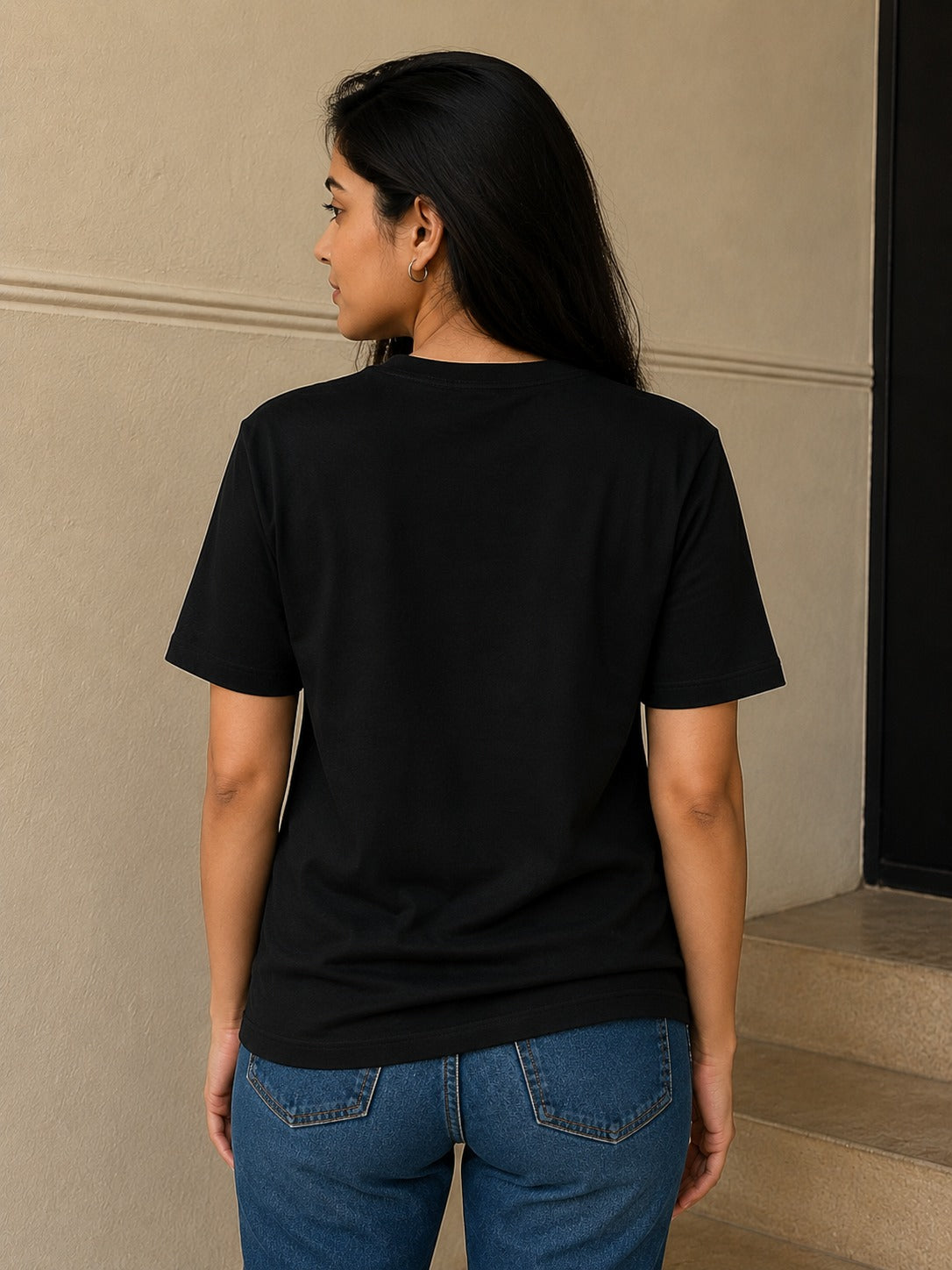 Linear Bold Tee