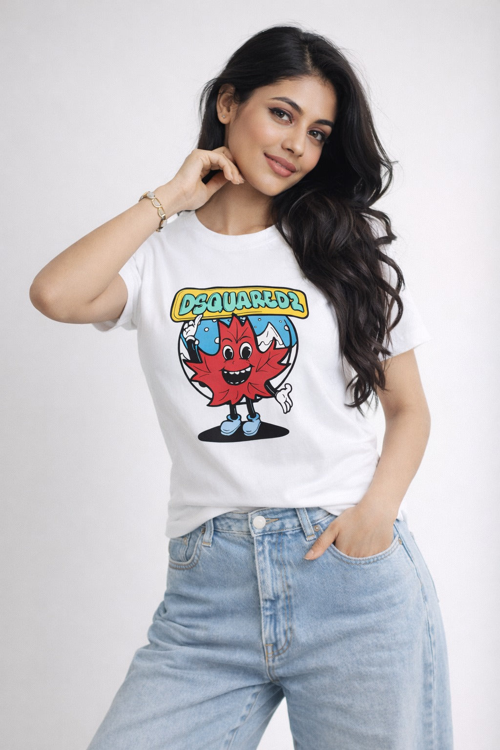 Monster T-Shirt - Blanc Women's