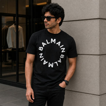 Men's New Balmain Circle Tee