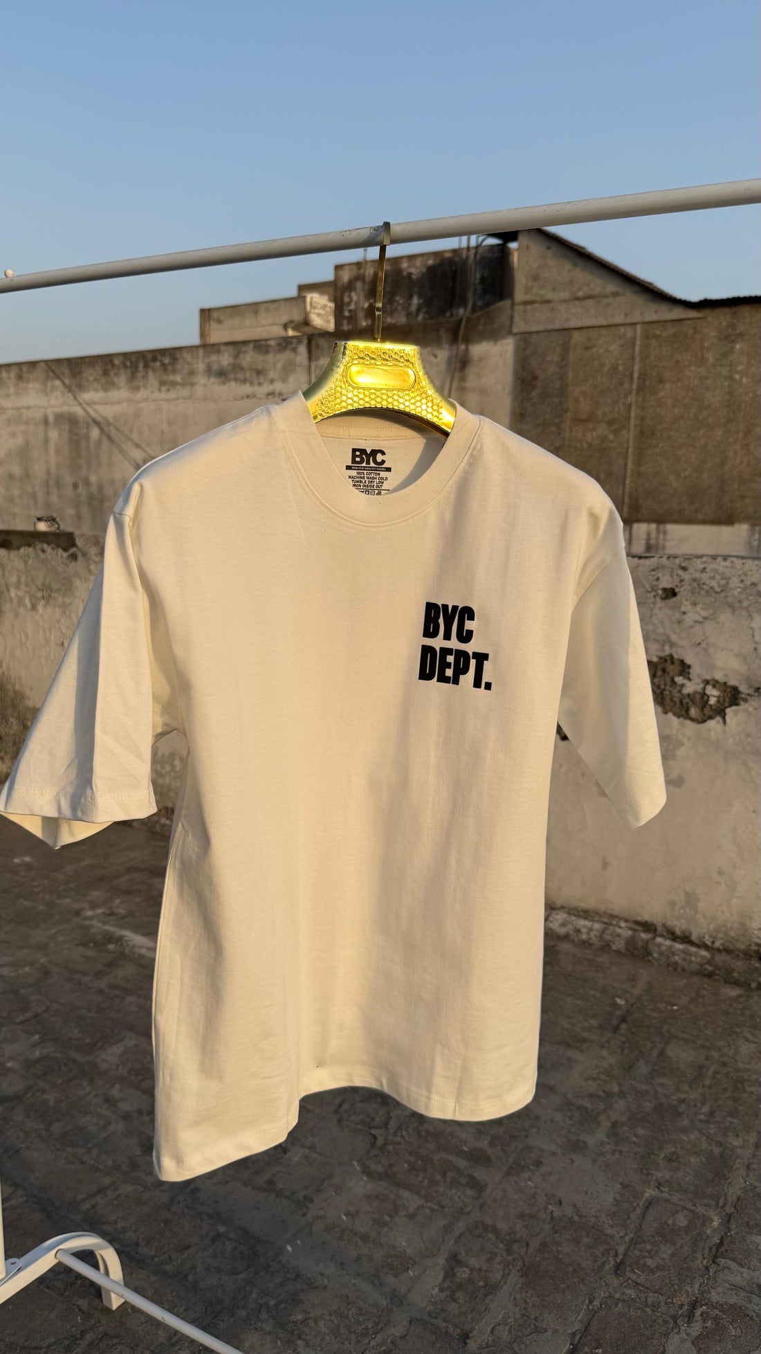BYC "Hide Dark Memories" Oversized T-shirt