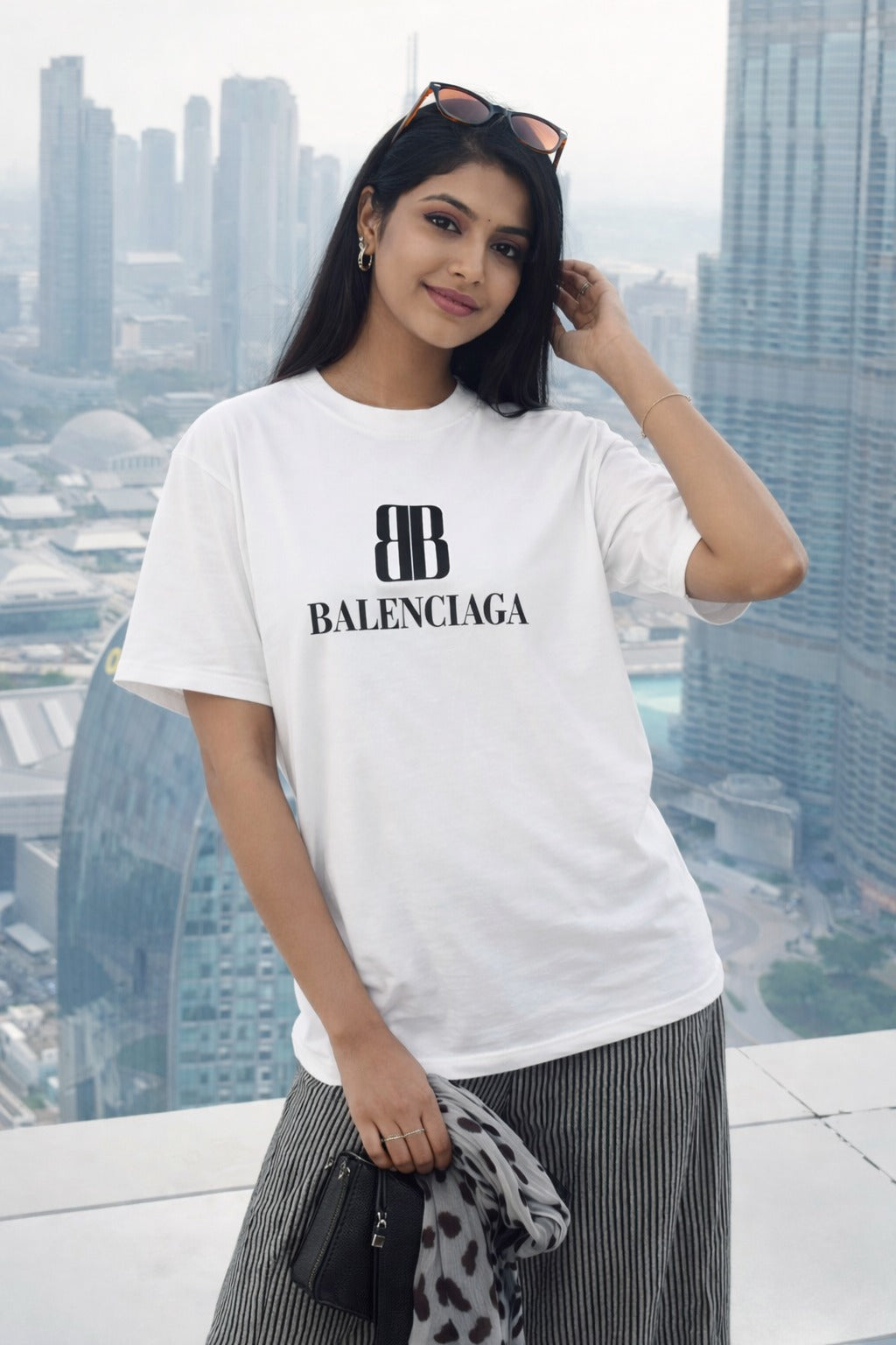 Nano BB cotton oversized women's T-Shirt