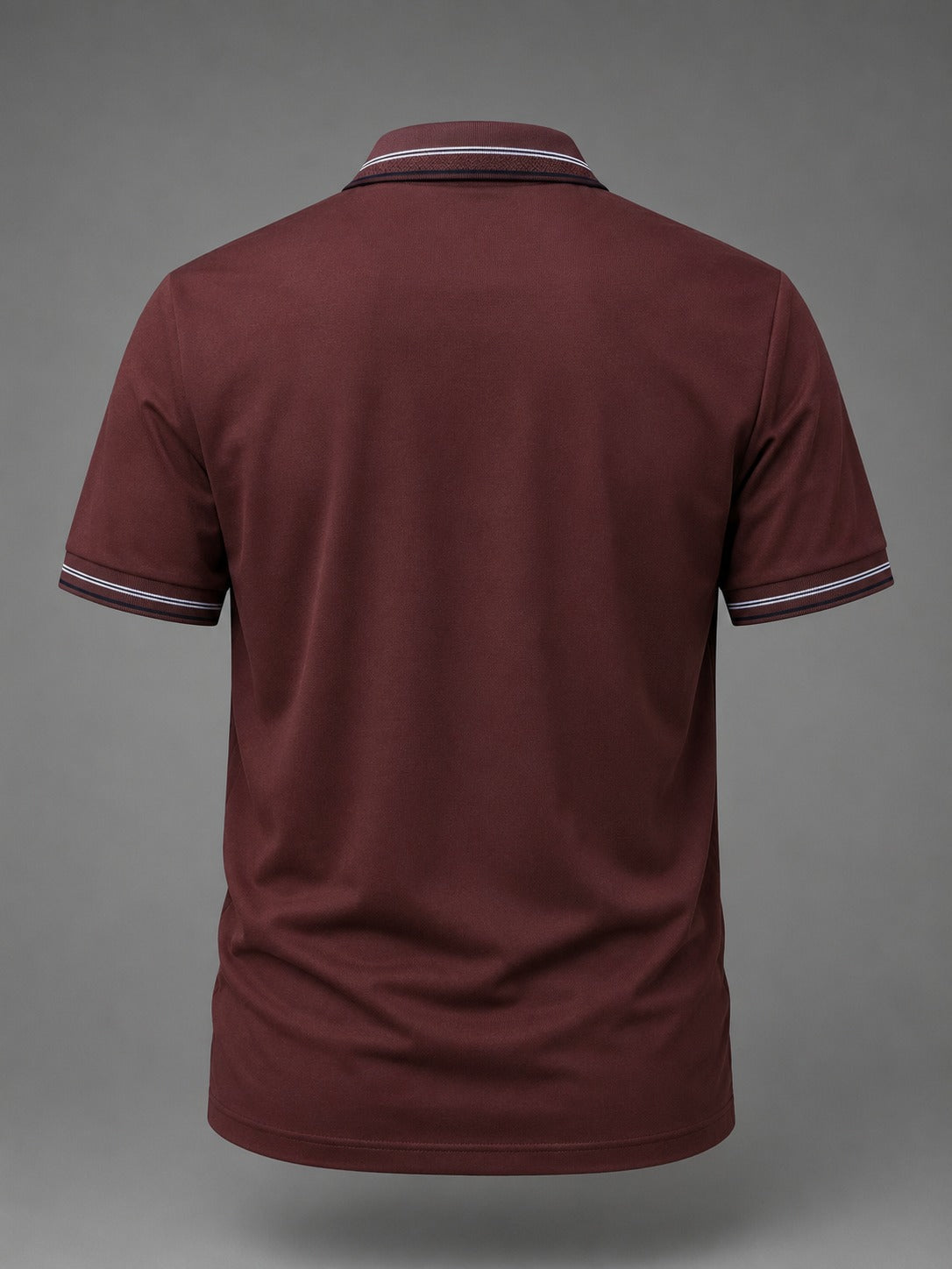 Burgundy Horizon Polo