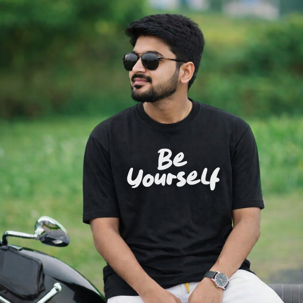 BYC collection logo-print cotton Oversized T-shirt