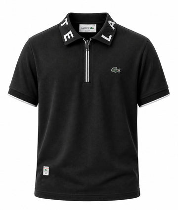The Cyber-Court Zip Polo Tee