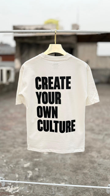 BYC "CREATE YOUR OWN CULTURE" Oversized T-shirt