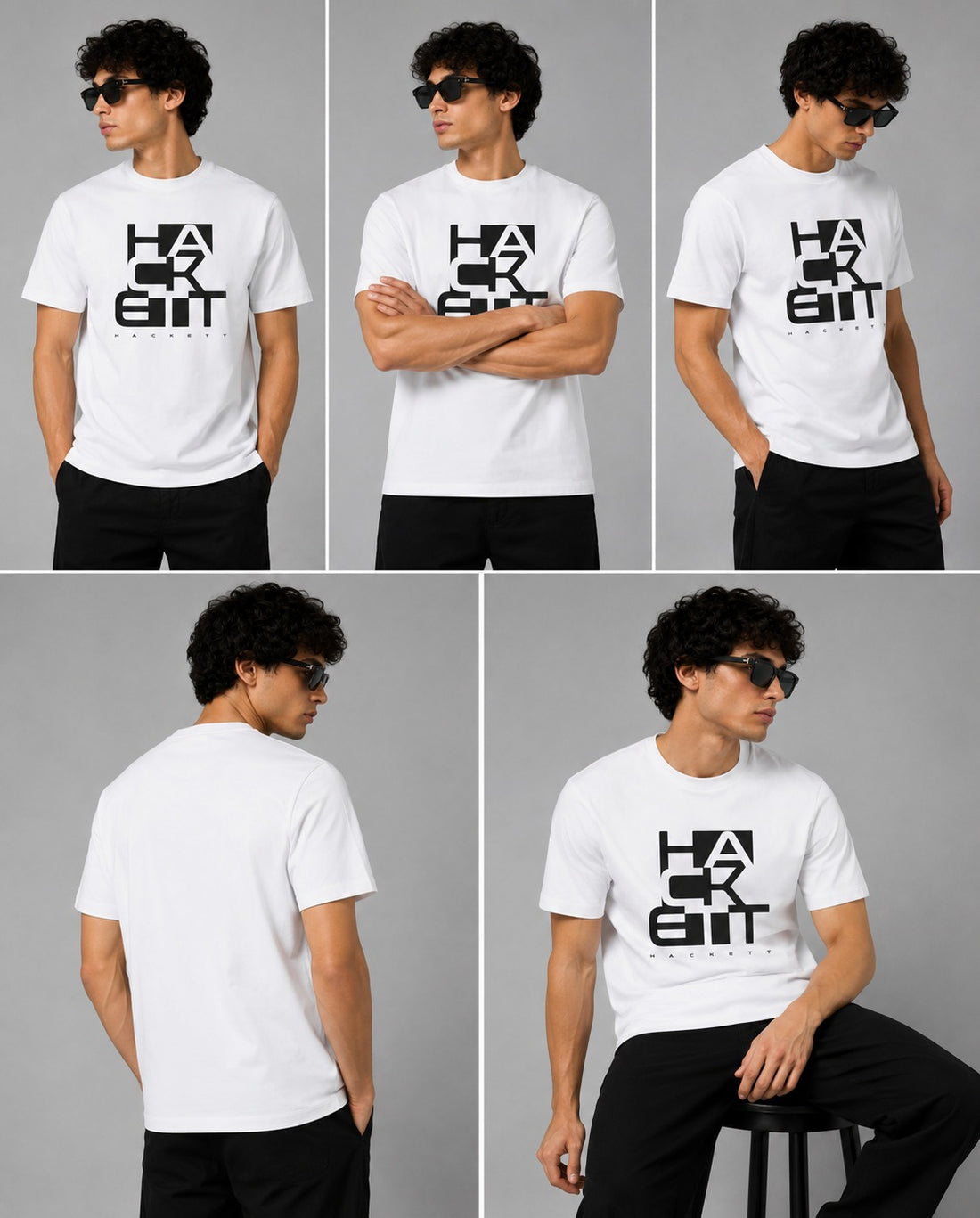 "BLOCK TYPE" Tee