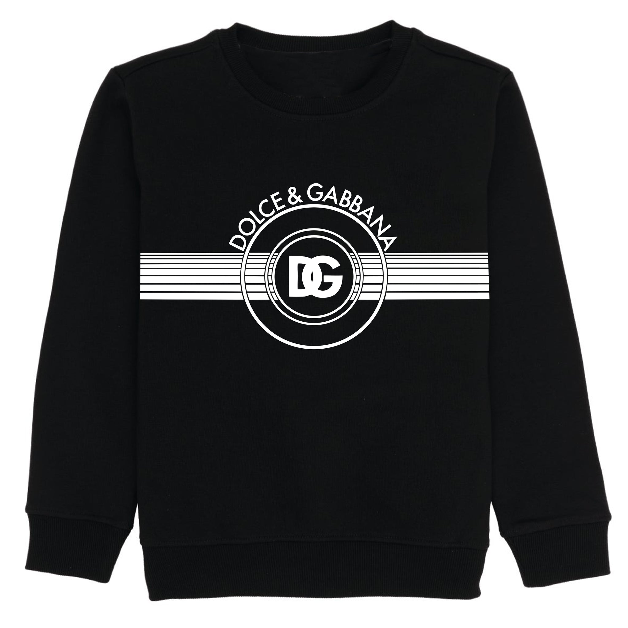 Dolce & Gabbana logo-print cotton sweatshirt
