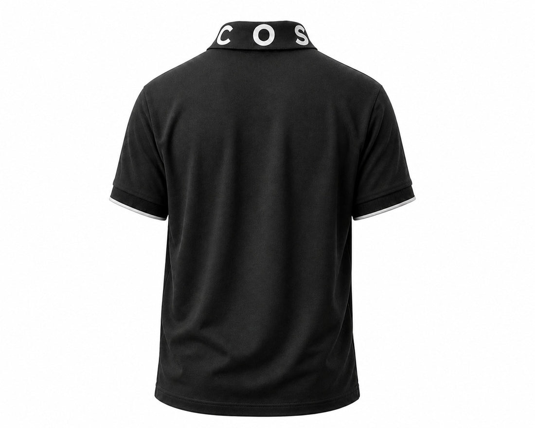 The Cyber-Court Zip Polo Tee
