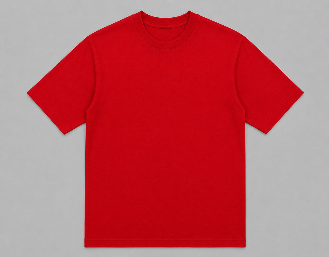 Underground Crew Neck Red T-shirt