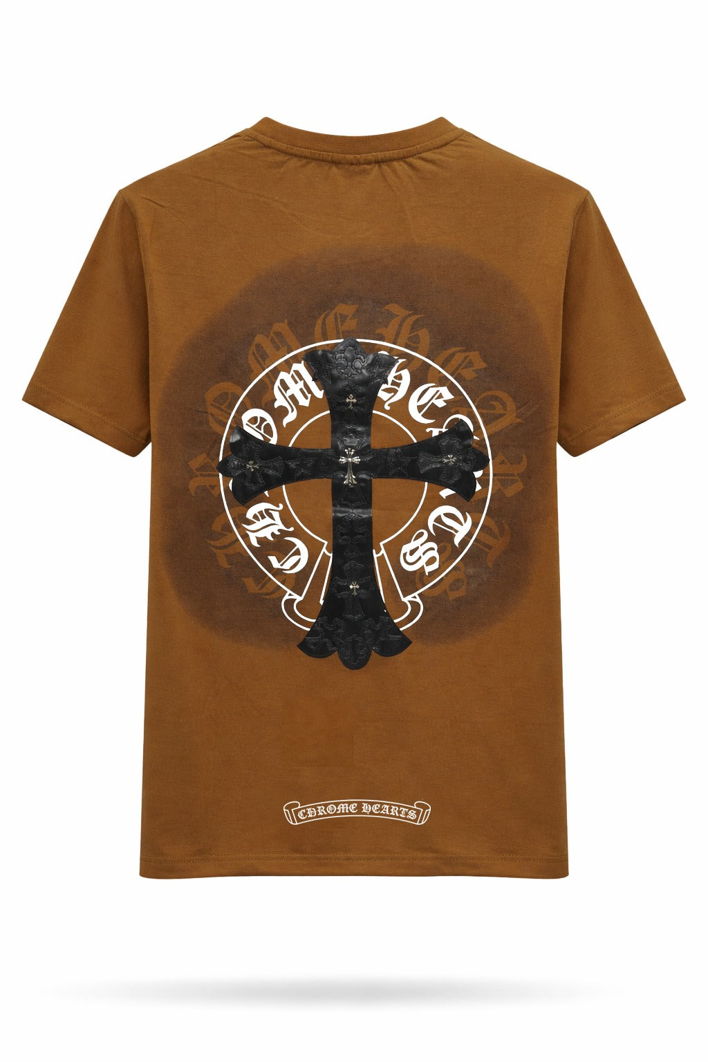 Brownish chrome hearts t-shirt