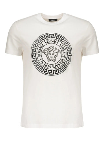 Unisex White cotton t-shirt